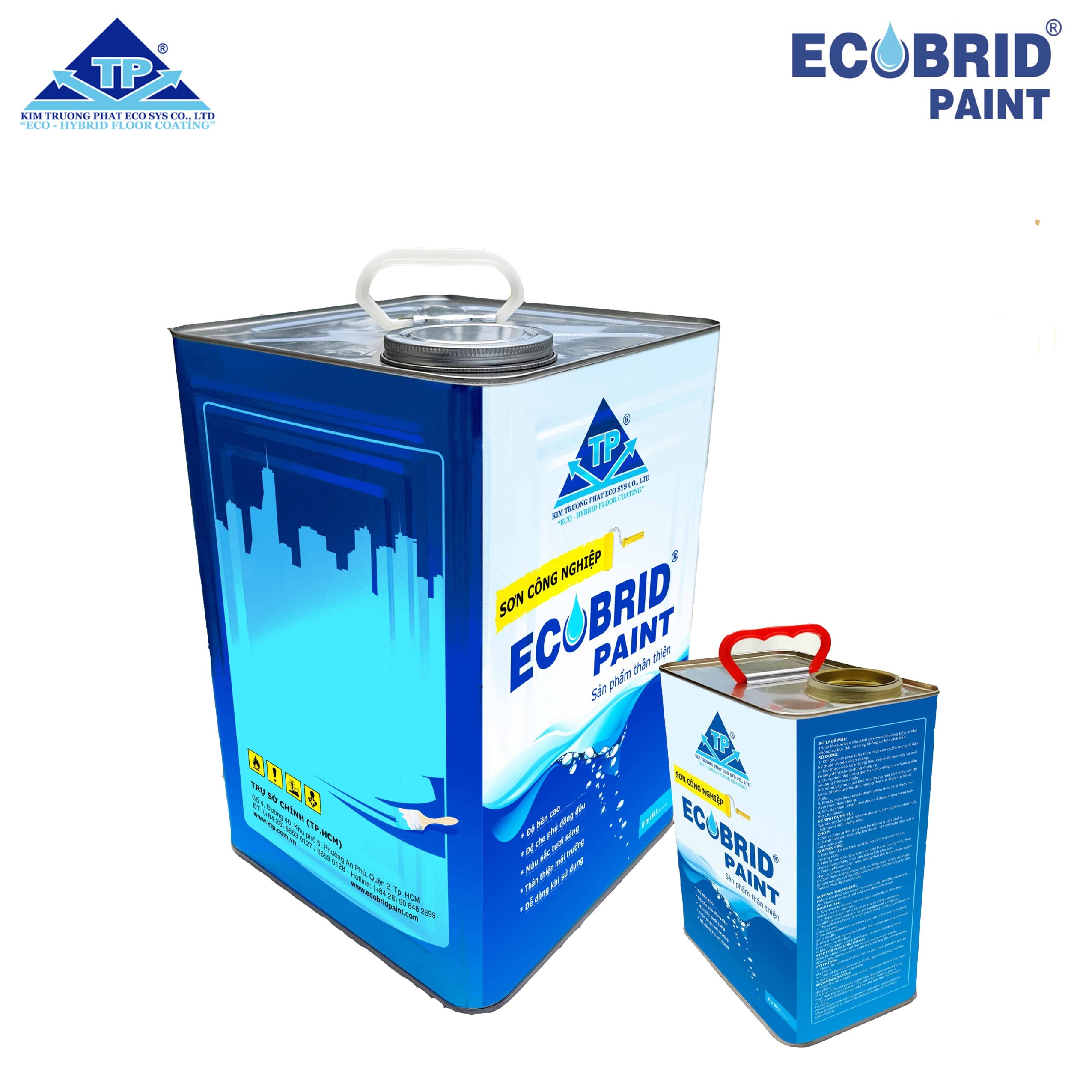 Sơn Phủ Epoxy Ecobrid Coating – EP500 (Thể Dung Môi)
